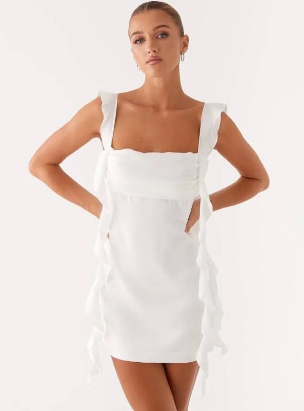Peppermayo Beckham Mini Dress White - NWT (Brand New With Tags) Size XL